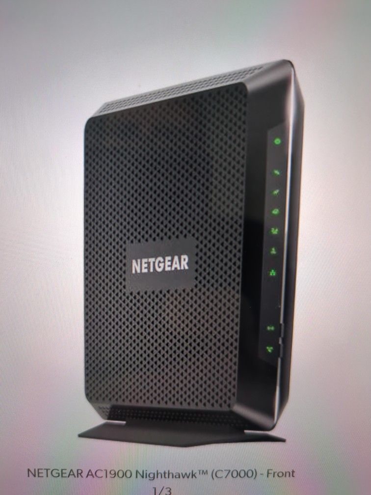 Netgear AC1900 Nighthawk (C7000) Cable Modem