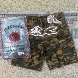 ICECREAM CAMO SHORTS
