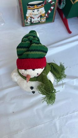 Decorative Snowman Christmas Figure