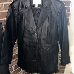 Black Leather Jacket 