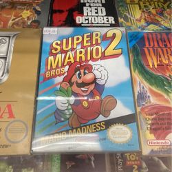 Inbox Super Mario Bros 2 Mario Madness Nintendo Entertainment System Game