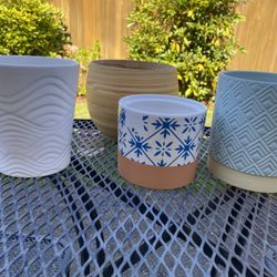 Assorted Flower Pots Planters Set Small/medium/large