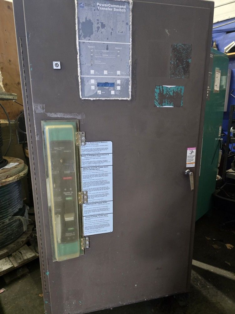Cummins Transfer Switch Used