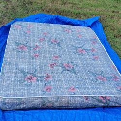 Queen Size Mattress. Rare (short 75"x60") Bed Camper Van Motor RV Trailer Truck Canopy. Small Room