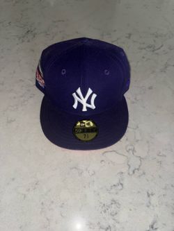 Purple New York Yankees Orange Bottom 2014 All-Star Game Side Patch New Era 59FIFTY Fitted Hat.