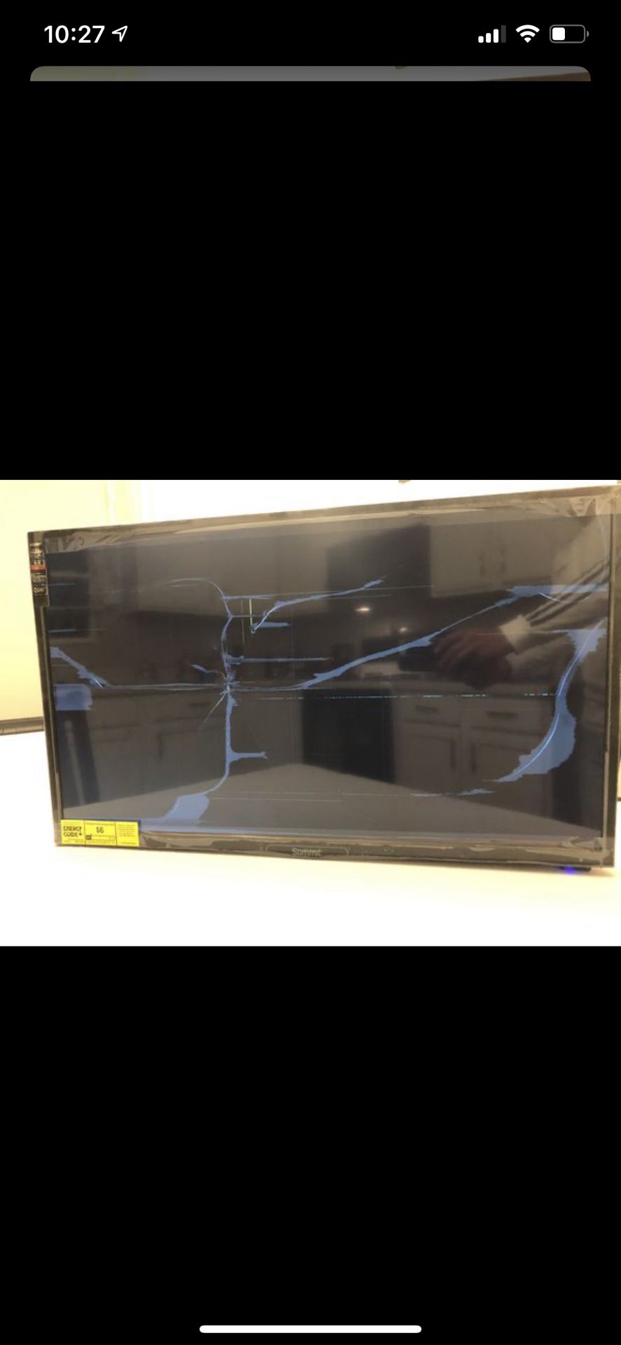 Photo Summit RV Monitor Damaged Screen all other parts new