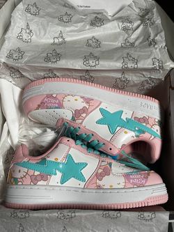 BAPE x Hello Kitty Bapesta Sneakers