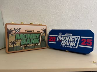 WWE Money in the Bank 2025 Los Angeles Mini Belts