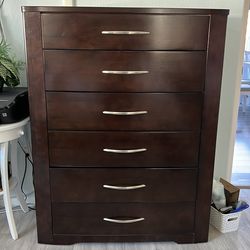 Beautiful espresso dresser