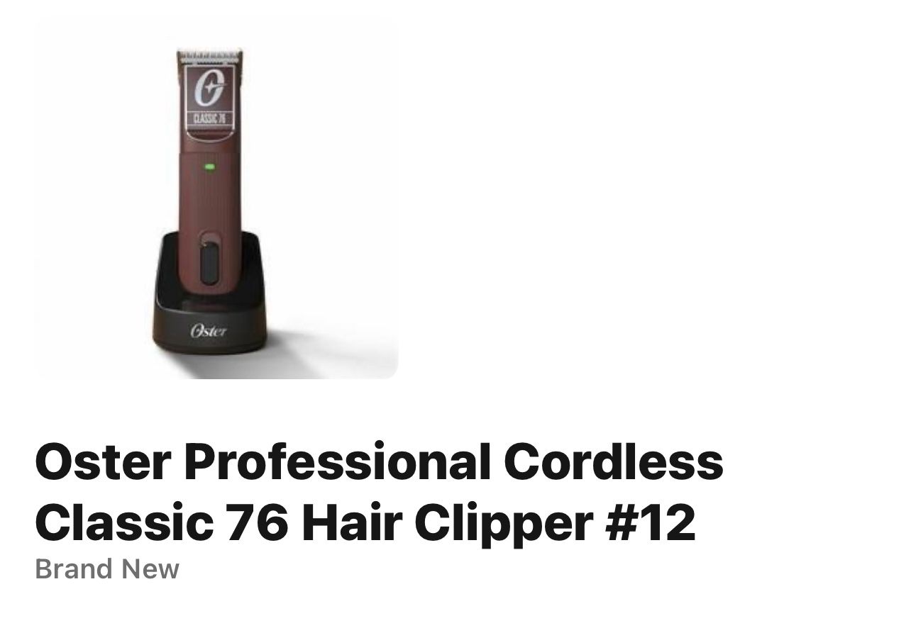 Oster Cordless Two For The Price Of One