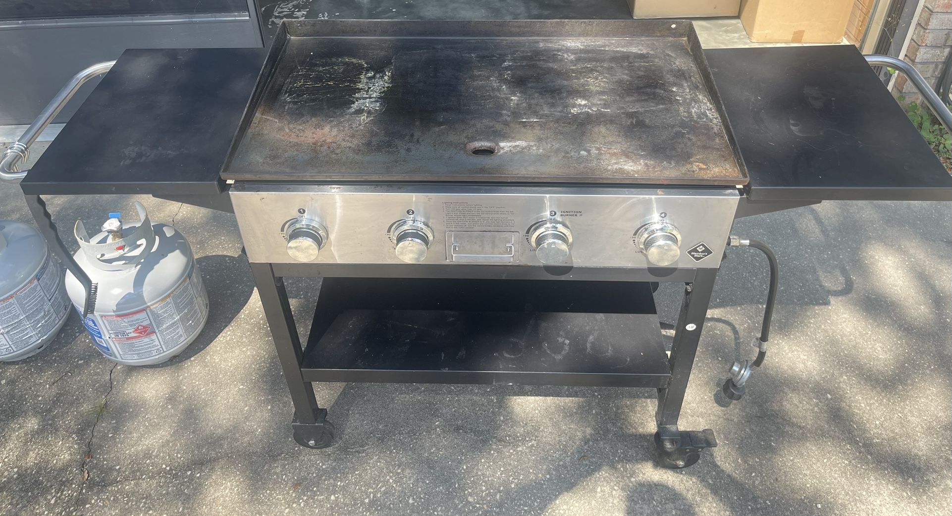 Members Mark Grill + Propane Tanks