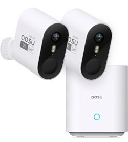 AOSU Security Cameras Wireless Outdoor Home System,