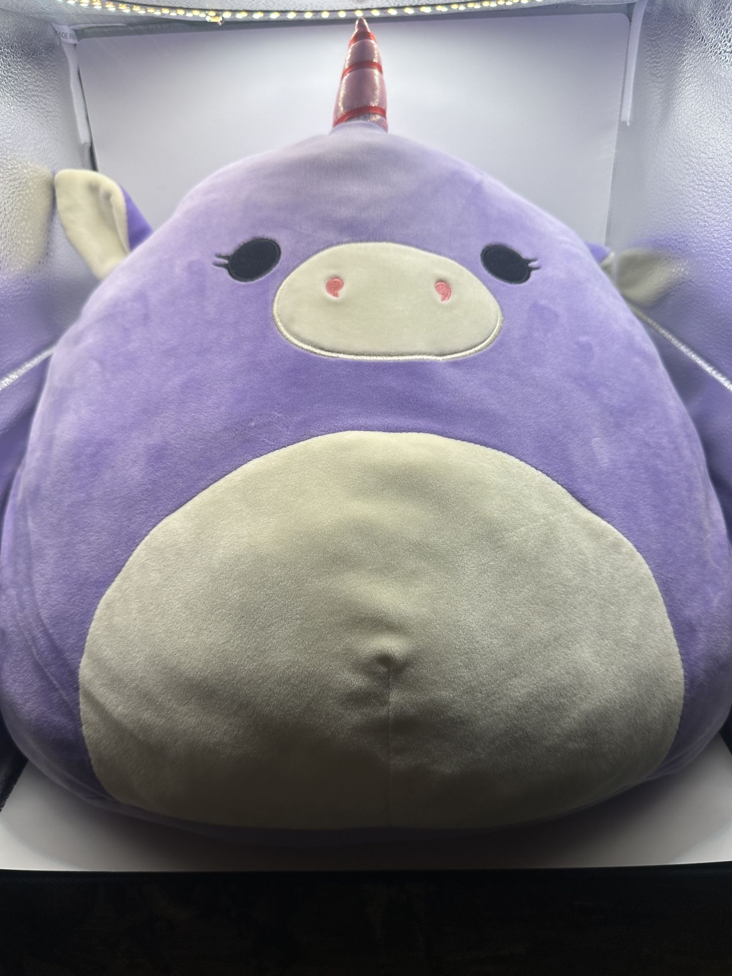 Squishmallows ASTRID the Purple Unicorn 15” Plush Stuffed Toy by Kellytoy