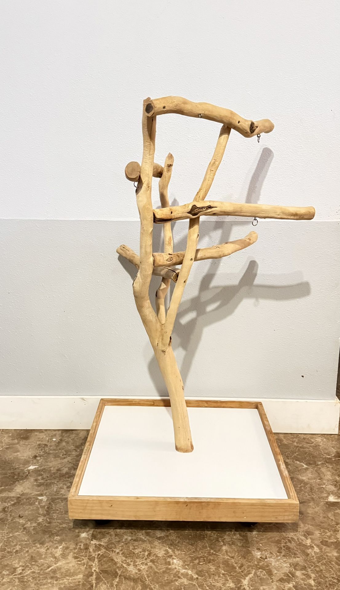 43” MANZANITA PARROT/MACAW PERCH STAND