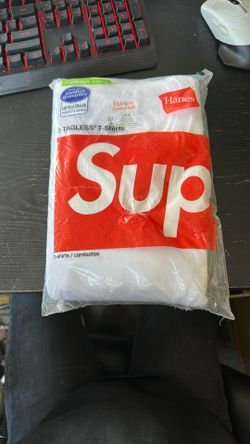 Supreme Hanes White T Shirt