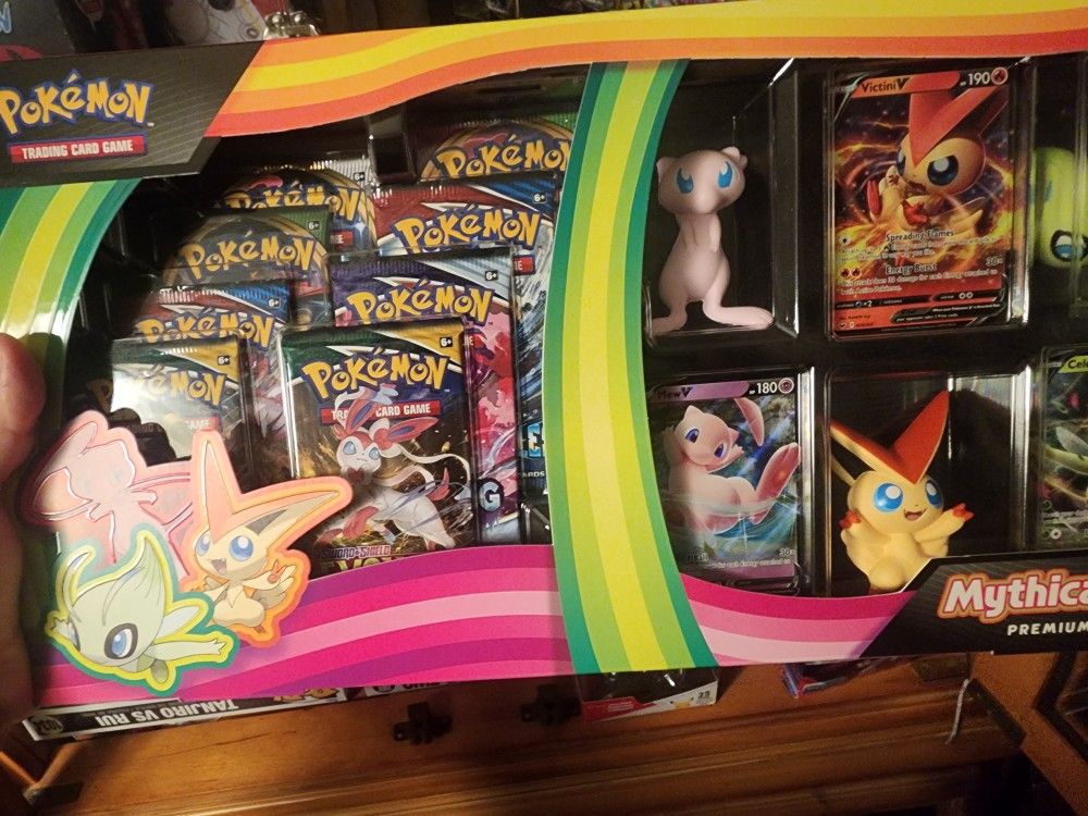 Pokemon Mythical Squishy Box SEALED