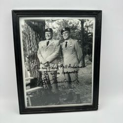 ED FAULKNER Signed Photo 8.x10 Autograph John Wayne Green Berets Movie Rare