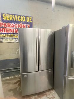 Steel fridge for sell can be installed and delivered!!