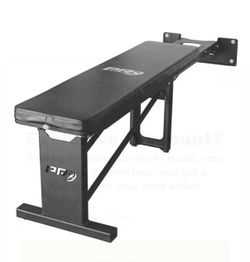 PRX Profile Wall Mounted Flat Folding Weight Bench