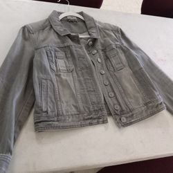 Ladies Express Denim Jacket Size L