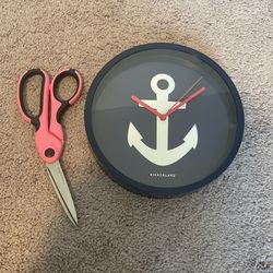 Anchor Wall Clock 
