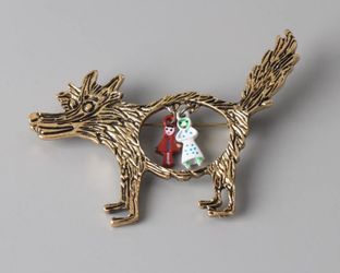 Little Red Riding Hood Brooch