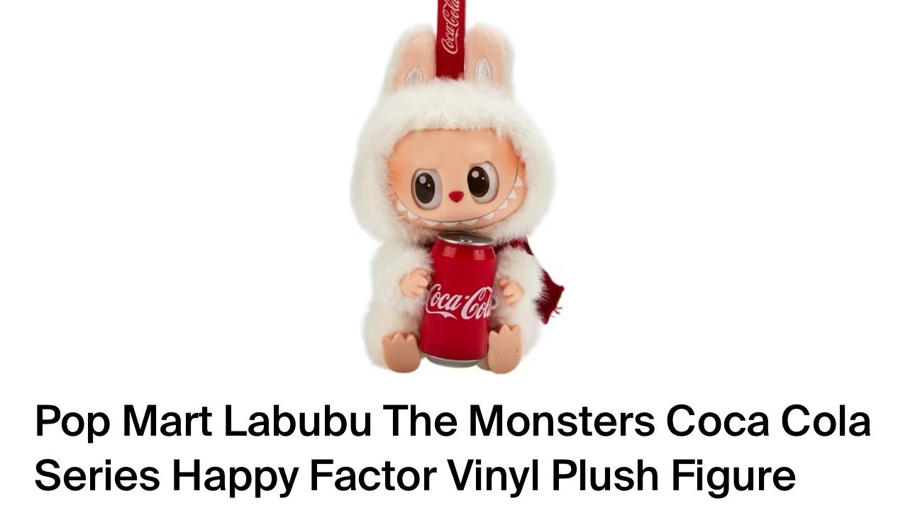 Coke Labubu 
