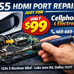 PS5 HDMI Port Repair - Don't Worry We'Ve Got You Covered - Just For $99