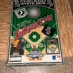 Collectors item  -White Sox World Series baseball 2005 Tailgate bean bag game