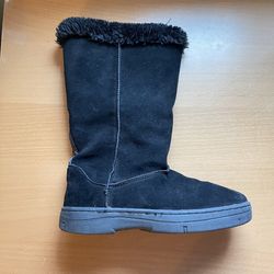 Mid Calf Boots Black Women Size 7 (new)