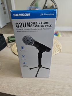 Samson Q2U USB/XLR Dynamic Microphone