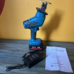 Cordless Reciprocating Saw. - 21V -Blades Not Included 