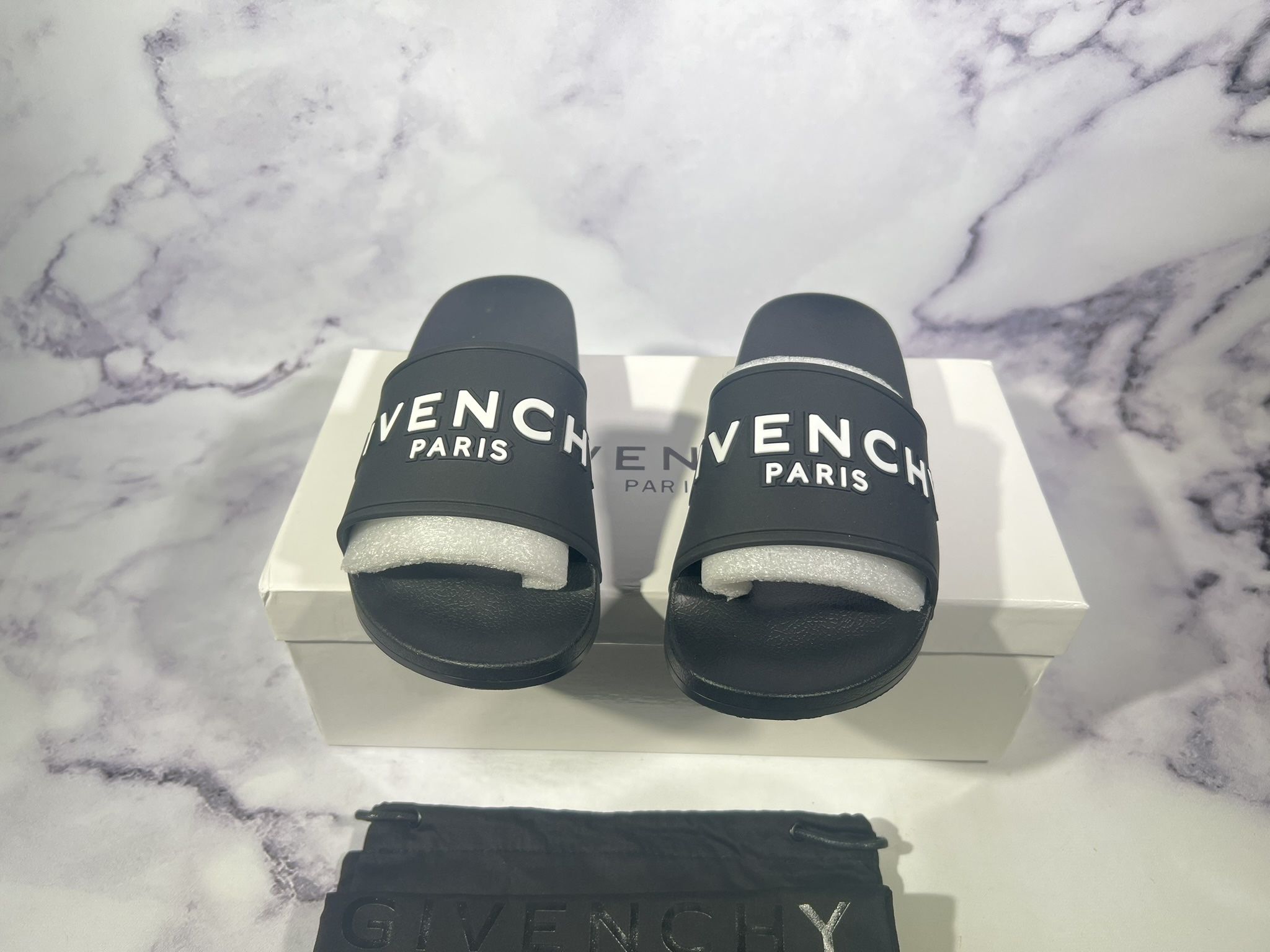 Givenchy Flat Slides – Women’s 4.5 & 5 Ready for Pickup!