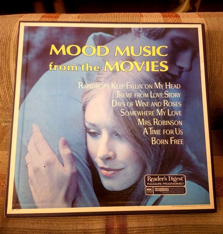 Mood Music From the Movies - 6 Record Box Set - Reader's Digest Near Mint!