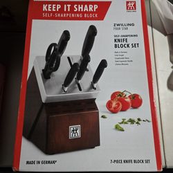 Zwilling 7 Piece Self Sharpening Knife Set