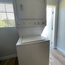 Washer And Dryer-Stacked