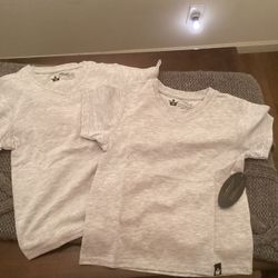 Unisex V-Neck Heathered Gray T-Shirt