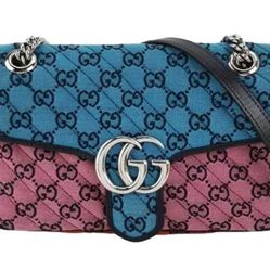 GG marmont flap crossbody bag