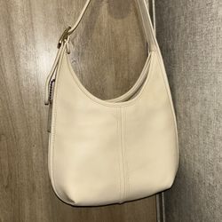 coach ivory ergo shoulder bag