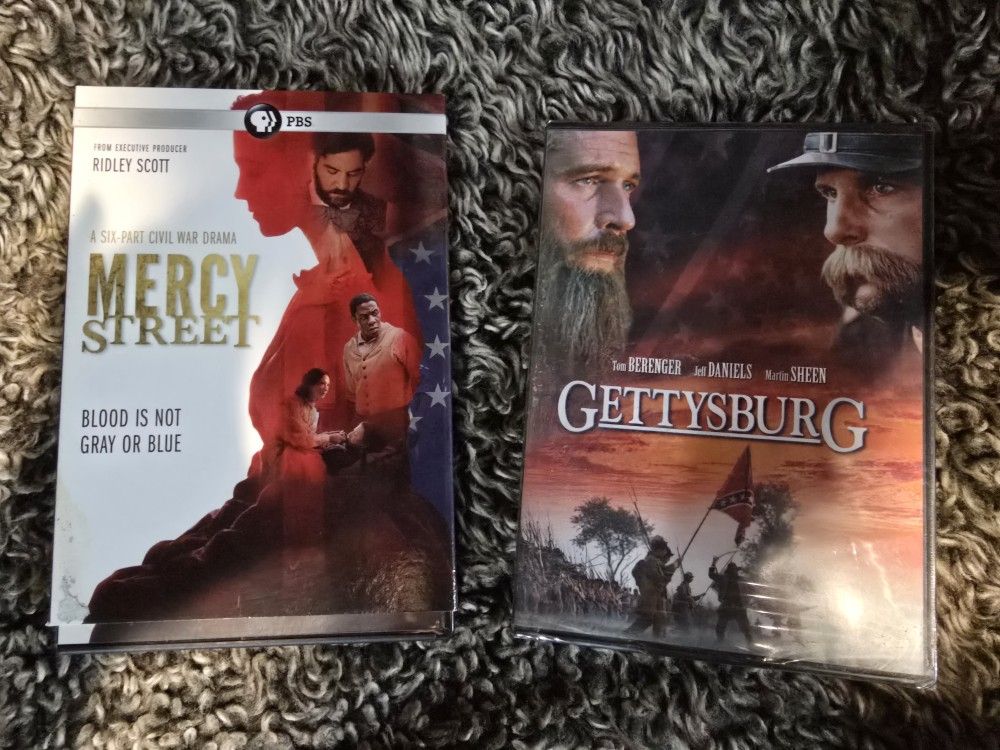 2 Civil War DVDs