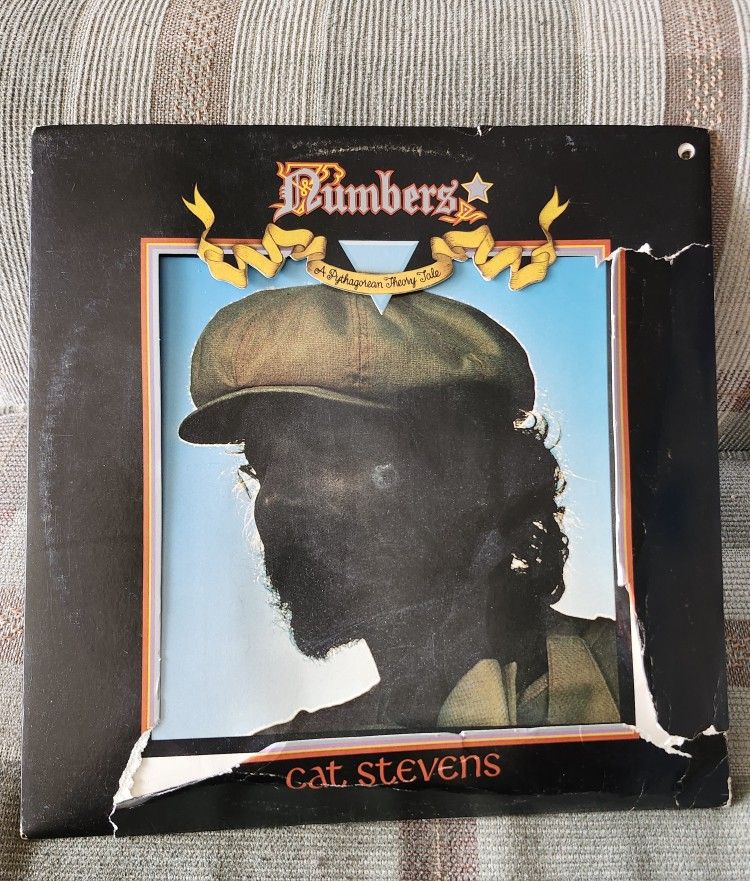 RARE LP VINYL ALBUM: Cat Stevens - Numbers: A Pythagorean Fairy Tale