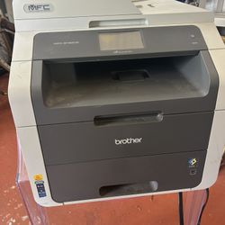Brother MFC-9130CW Color  Printer + 3 New Toner Cartridges