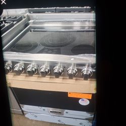 viking electric range  new open box 30 inches 220 volt ready to deliver..$3700 warranty  