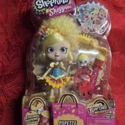 Brand New Shopkins Shoppies- Popette