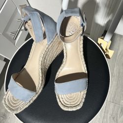 Vince Camuto Baby Blue Wedge Size 8