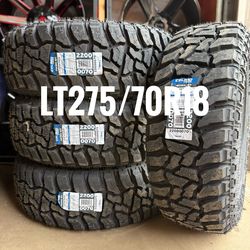LT275/70R18 - M/T MUD TERRAIN - NEW - CELIMO - OFFROAD