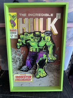 3-D Hulk comic book