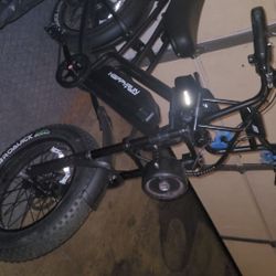 Happyrun G50 TANK - 30mph Max Speed- Barely Used - Installed Alarm/Phone Bag/ Stainless U-Lock