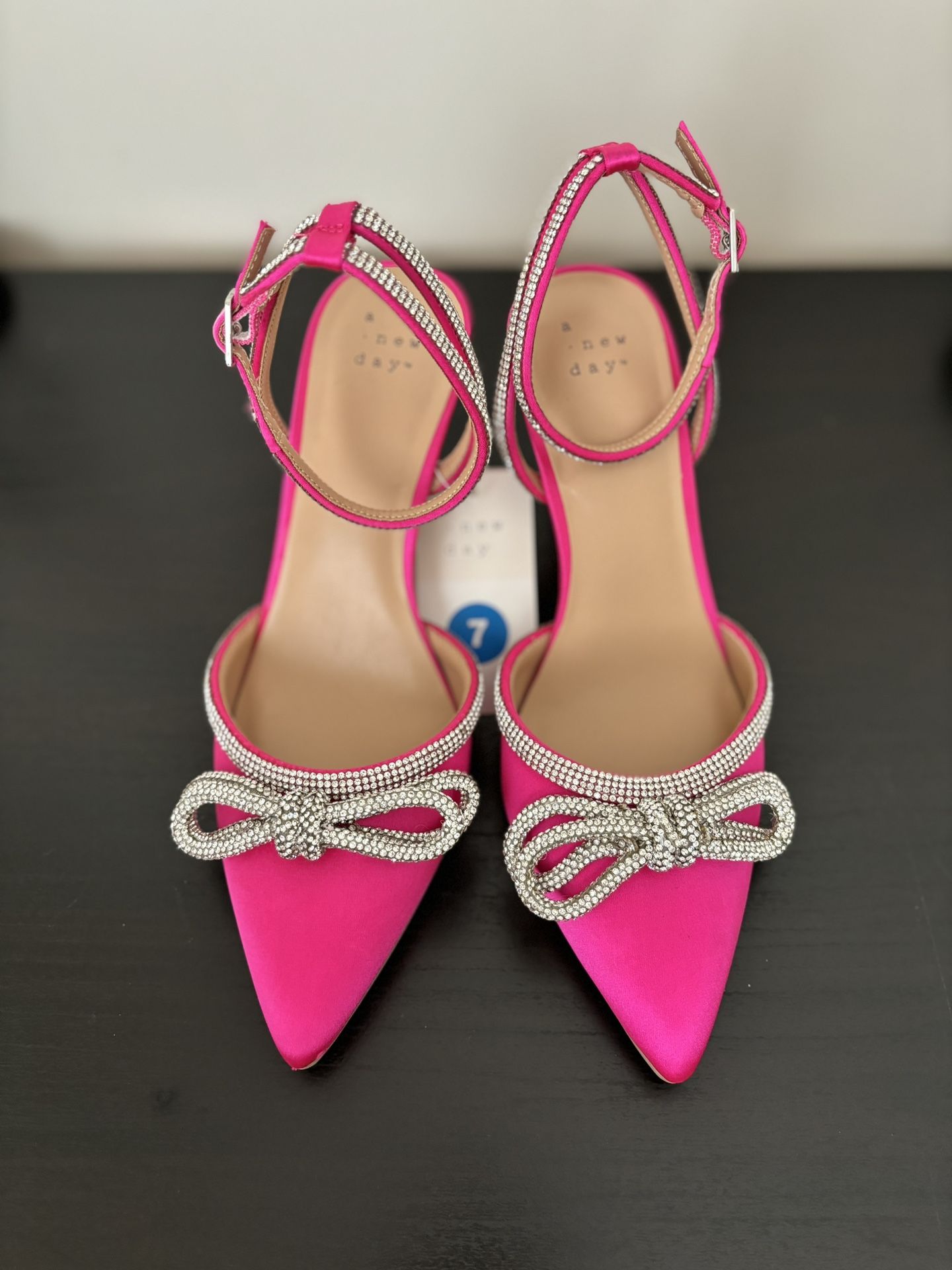 A New Day Rhinestone Heels Size 7