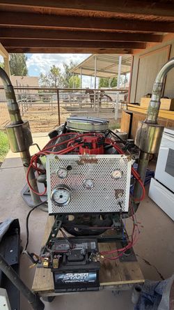 350 Chevrolet all rebuilt motor in immaculate condition!